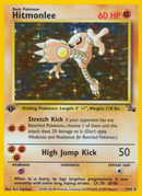 Hitmonlee (7/62) [Fossil 1.ª edición] 