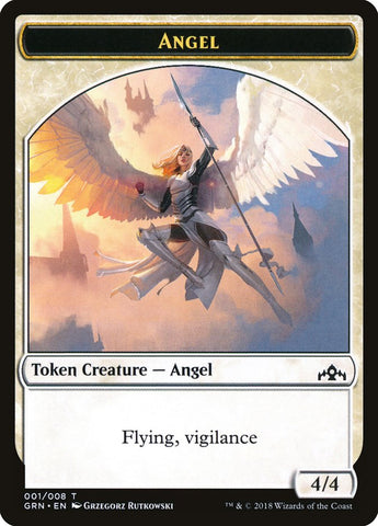 Ficha de ángel [Fichas de gremios de Rávnica] 