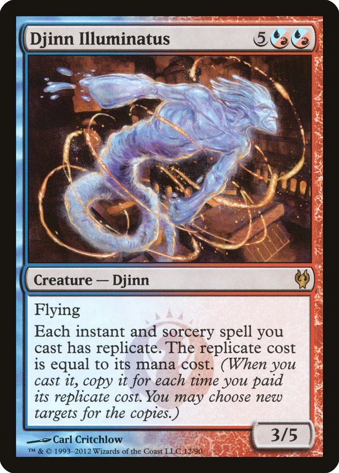 Djinn Illuminatus [Mazos de duelo: Izzet contra Golgari] 