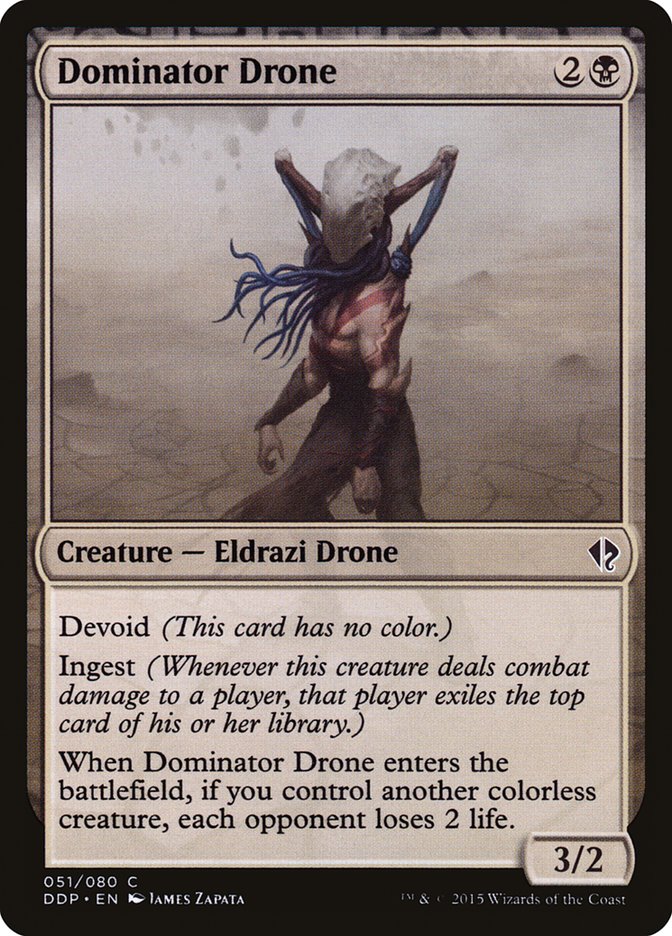 Drone Dominator [Mazos de duelo: Zendikar contra Eldrazi] 