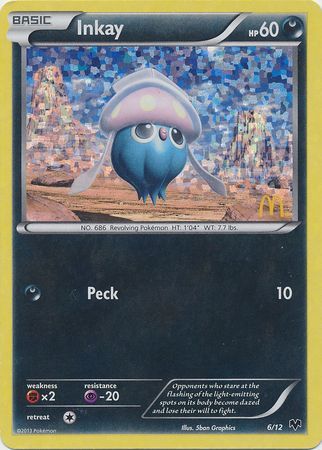 Inkay (6/12) [Promociones de McDonald's: Colección 2014] 