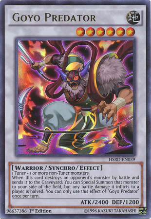 Depredador Goyo [HSRD-EN039] Ultra Raro 