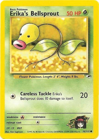 Bellsprout de Erika (76/132) [Gym Heroes Unlimited] 
