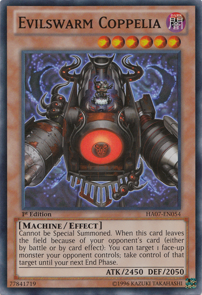 Evilswarm Coppelia [HA07-EN054] Súper Raro 
