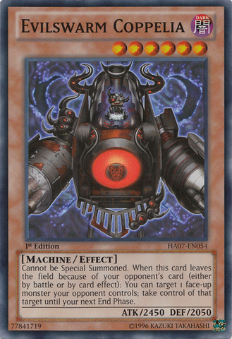 Evilswarm Coppelia [HA07-EN054] Súper Raro 