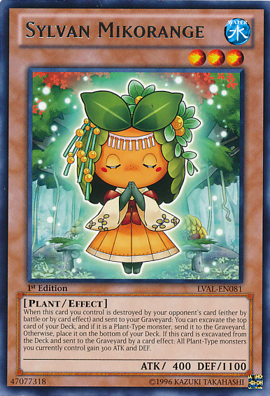 Sylvan Mikorange [LVAL-EN081] Raro 