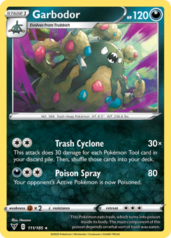 Garbodor (111/185) [Espada y escudo: voltaje vivo] 