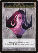 Emblema de Liliana de los Reinos Oscuros [Fichas Magic 2013] 