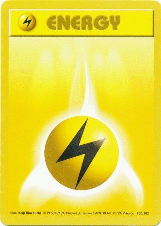 Energía relámpago (100/102) [Conjunto básico Shadowless Unlimited] 