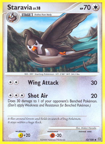 Staravia (52/100) [Diamante y Perla: Stormfront] 