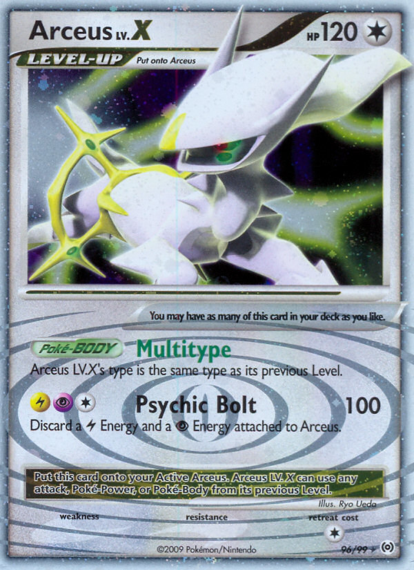 Arceus LV.X (96/99) [Platino: Arceus] 