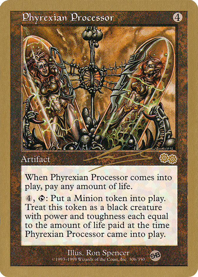 Procesador Phyrexian (Nicolas Labarre) (SB) [World Championship Decks 2000] 
