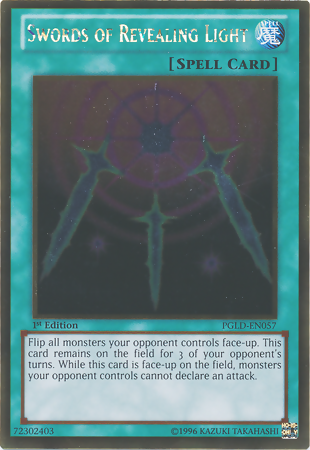Espadas de Luz Reveladora [PGLD-EN057] Oro Raro 