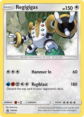 Regigigas (SM243) [Sol y Luna: Promociones de Black Star] 