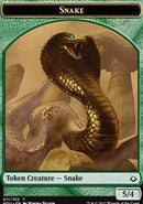 Serpiente // Ficha de doble cara zombi [Fichas de la hora de la devastación] 