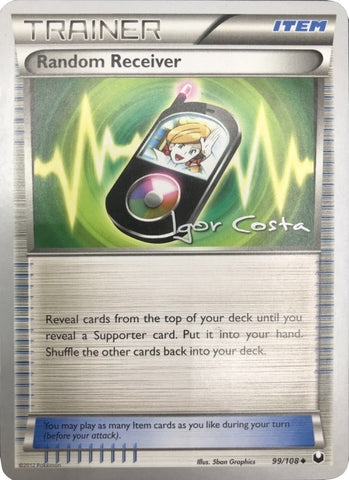 Receptor aleatorio (99/108) (Pesadelo Prism - Igor Costa) [Campeonato del Mundo 2012] 