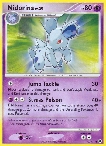 Nidorina (73/111) [Platino: Rivales en ascenso] 