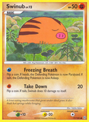 Swinub (77/100) [Diamante y Perla: Stormfront] 
