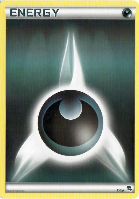 Energía de la oscuridad (5/30) [Blanco y negro: Kit de entrenador - Zoroark] 