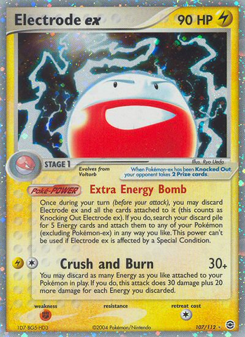 Electrodo ex (107/112) [EX: Rojo fuego y verde hoja] 