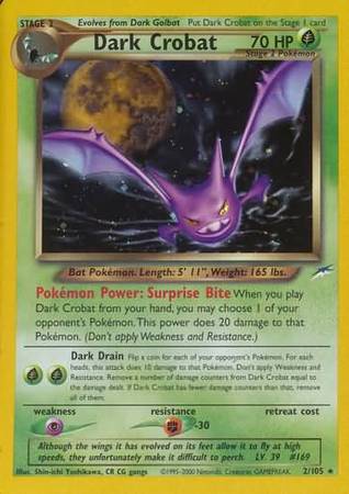 Crobat oscuro (2/105) [Neo Destiny Unlimited] 