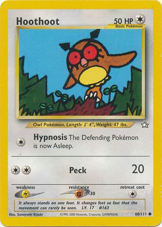 Hoothoot (60/111) [Neo Génesis Ilimitado] 