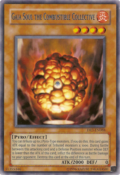 Gaia Soul el Colectivo Combustible [DR3-EN088] Raro 