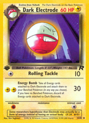 Electrodo oscuro (34/82) [Team Rocket 1.ª edición] 