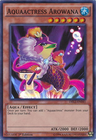 Aquaactress Arowana [DRL2-EN041] Súper Raro 