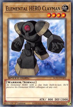 HÉROE elemental Clayman [SGX1-ENA03] Común 