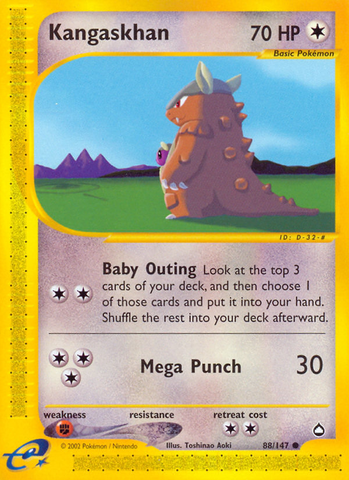 Kangaskhan (88/147) [Acuápolis] 