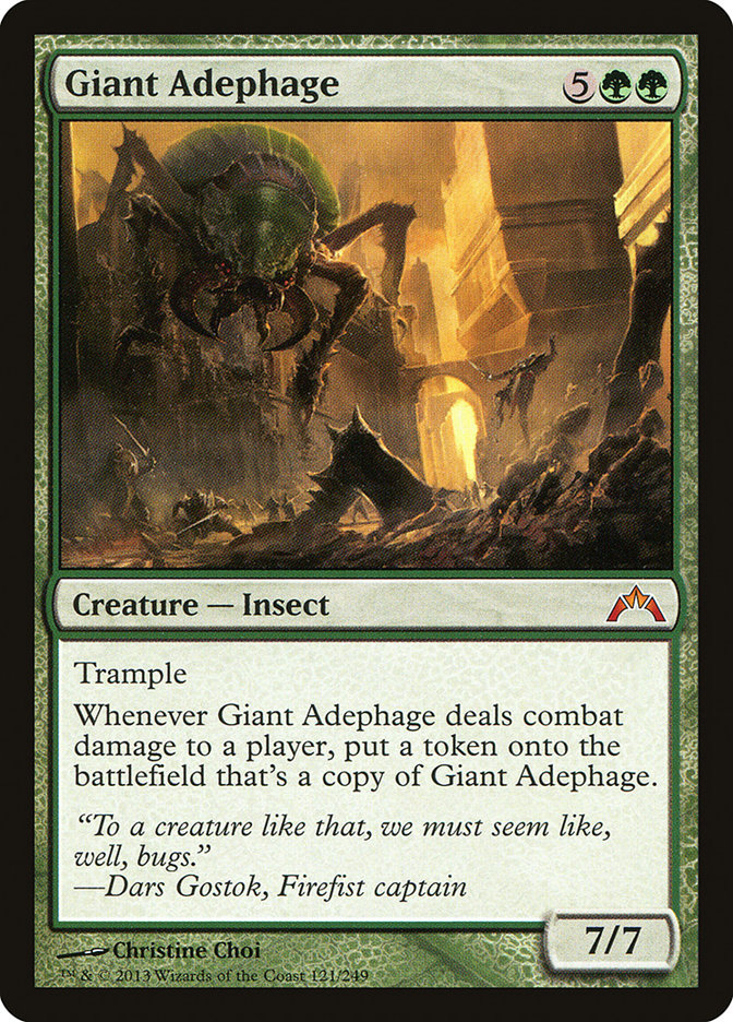 Adefago gigante [Gatecrash] 