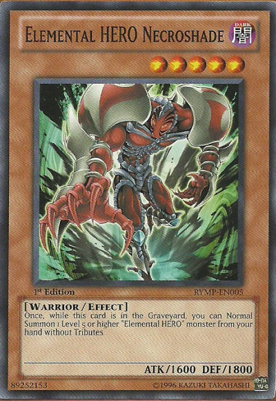 Necroshade HERO Elemental [RYMP-EN005] Común 