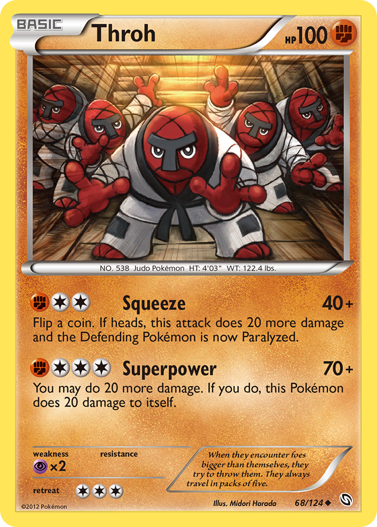 Throh (68/124) [Blanco y negro: Dragones exaltados] 