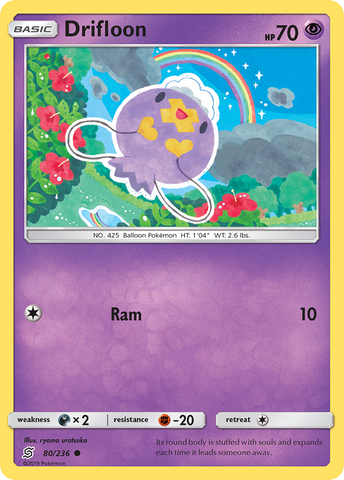 Drifloon (80/236) [Sol y Luna: Mentes unificadas] 