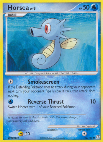 Horsea (102/146) [Diamante y Perla: Leyendas despiertas] 