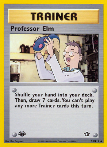 Profesor Elm (96/111) [Neo Genesis 1.ª edición] 