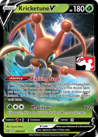 Kricketune V (006/163) [Paquete de premios Serie uno] 