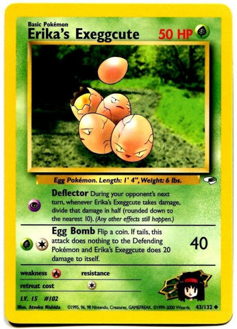 Exeggcute de Erika (43/132) [Gym Heroes Unlimited] 