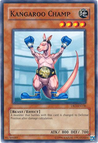 Campeón Canguro [DR3-EN136] Común 