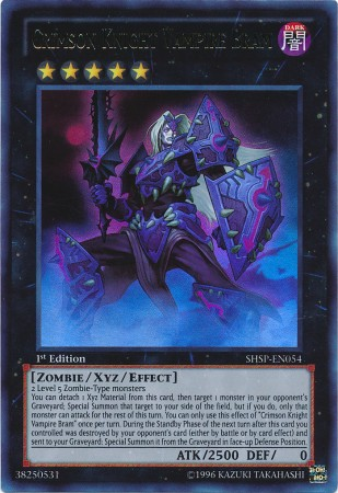 Crimson Knight Vampiro Bram [SHSP-EN054] Ultra Raro 