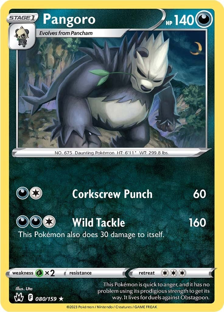 Pangoro (080/159) [Espada y escudo: Crown Zenith] 