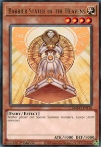 Estatua Barrera de los Cielos [MAGO-EN116] Raro 