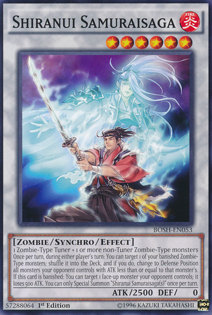 Shiranui Samuraisaga [BOSH-EN053] Común 