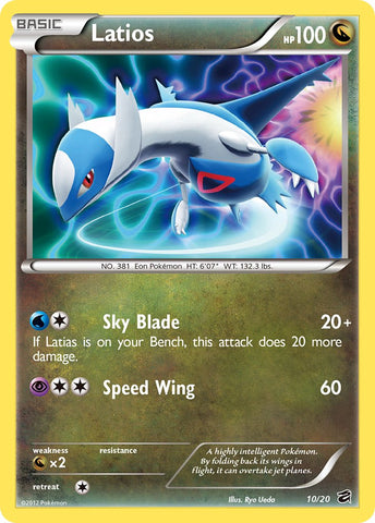 Latios (20/10) [Blanco y negro: Dragon Vault] 