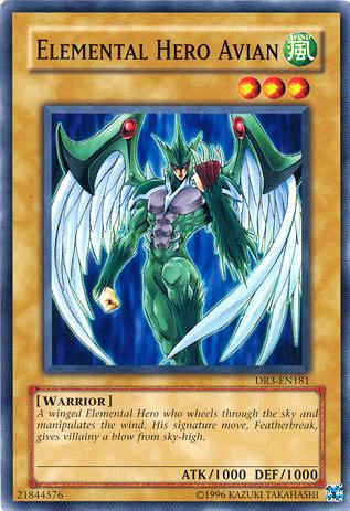 Héroe elemental aviar [DR3-EN181] Común 