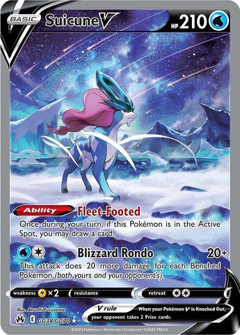 Suicune V (GG38/GG70) [Espada y escudo: Crown Zenith] 