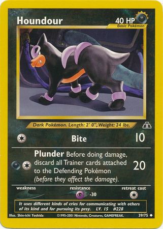 Houndour (39/75) [Neo Discovery Ilimitado] 