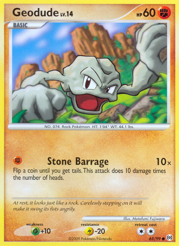 Geodude (65/99) [Platino: Arceus] 