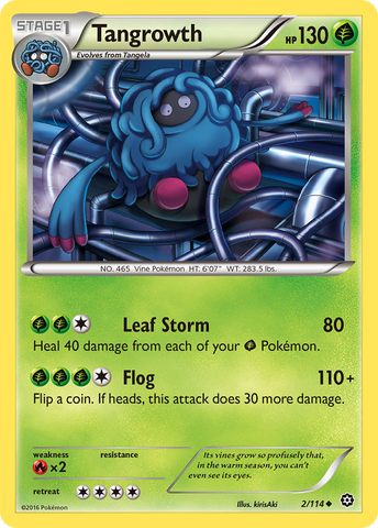 Tangrowth (2/114) [XY: Asedio de vapor] 